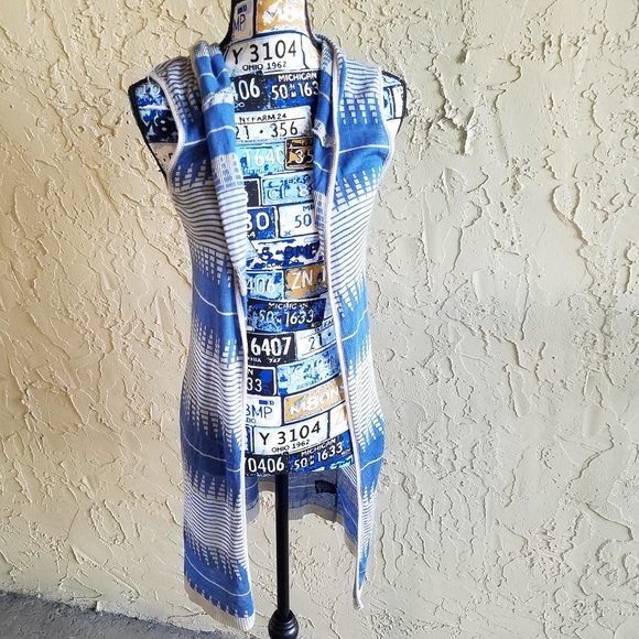 Say What? Long Hooded Shrug Sz S - Picture 6 of 6